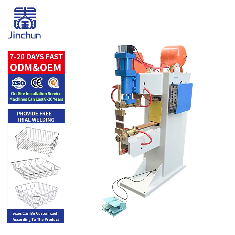 High-Precision CNC Wire Mesh Spot Welding Machine Jinchun Row Spot Welding Equipment for Pet Bird Cage Production Line 1