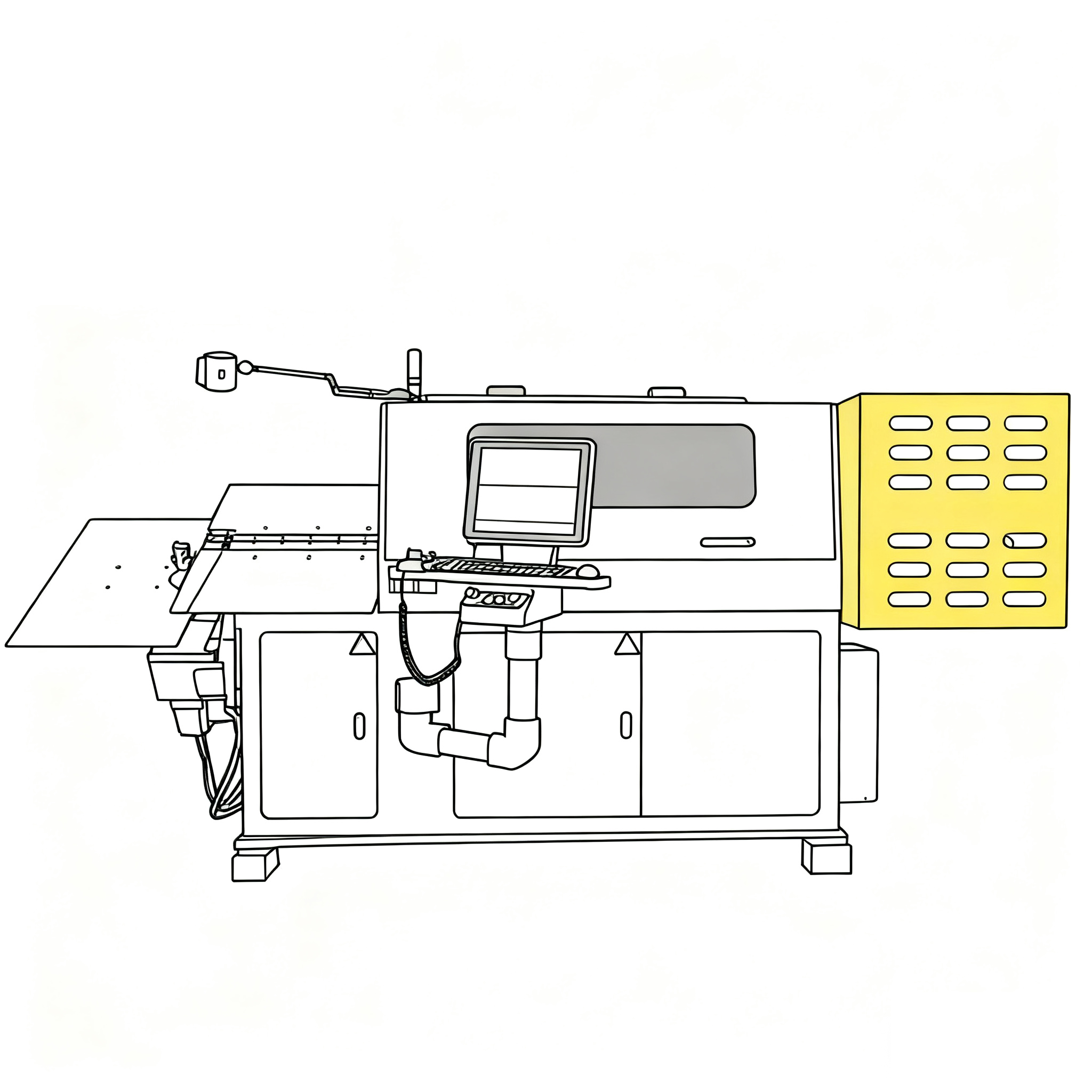 3D Wire Bending Machine
