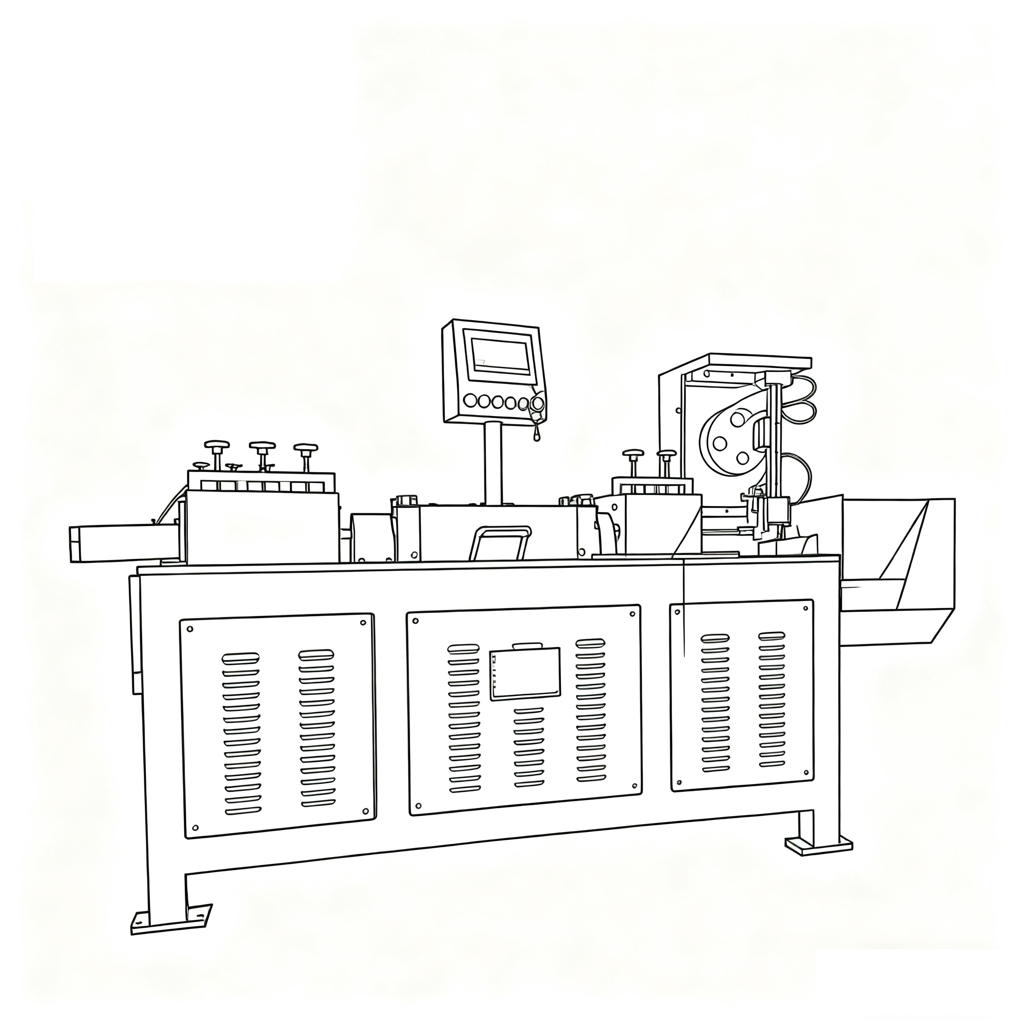 Straightening and Cutting Machine