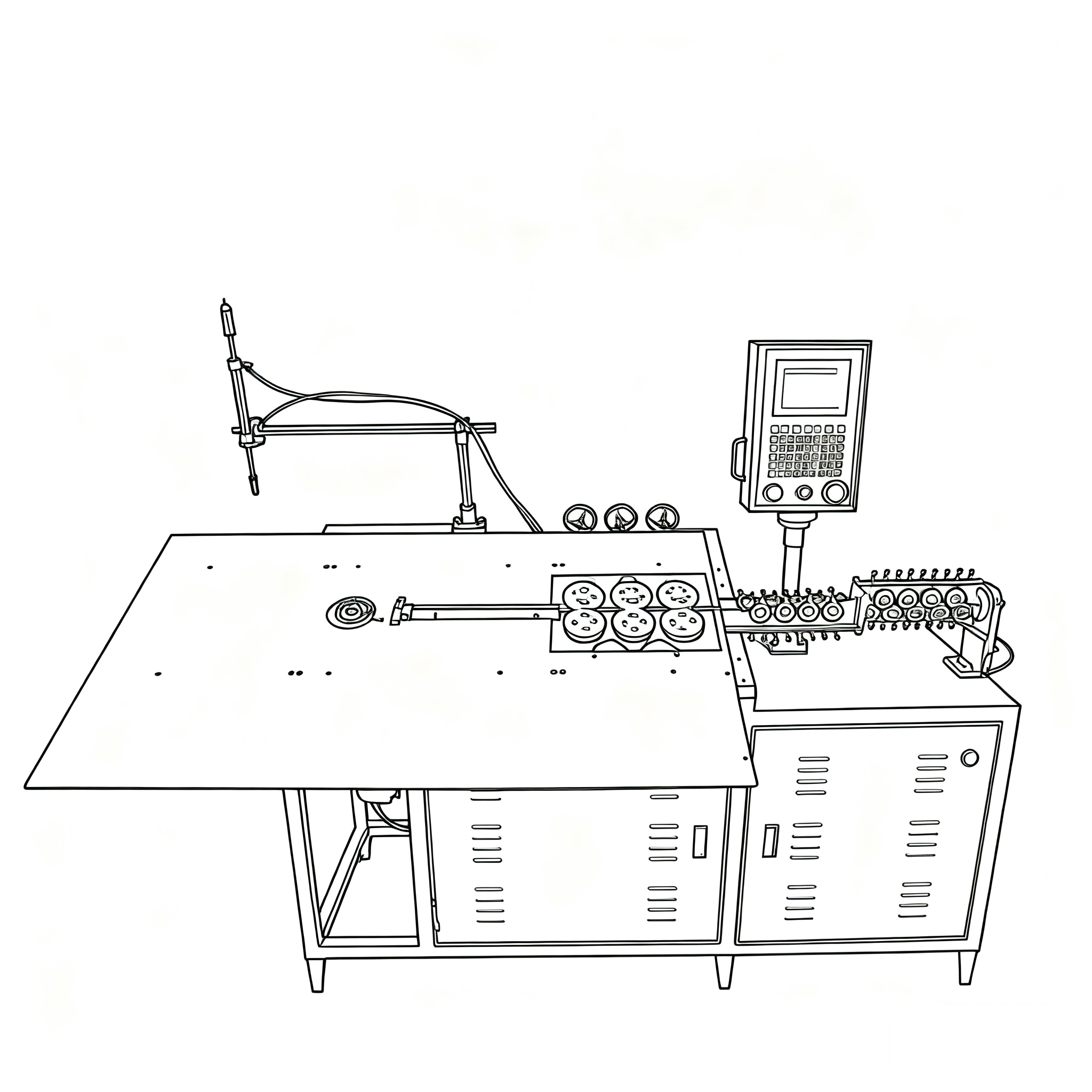 2D Wire Bending Machine