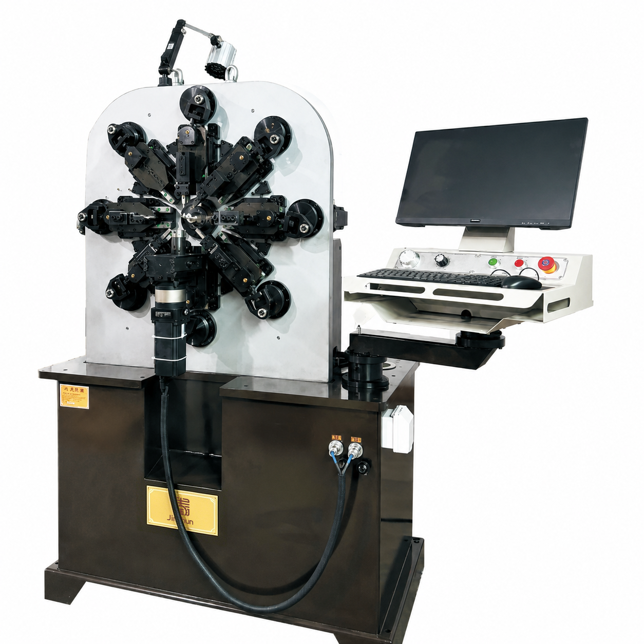 Fully Automatic Industrial Conveyor Belt Wire Forming and Welding Machine 4
