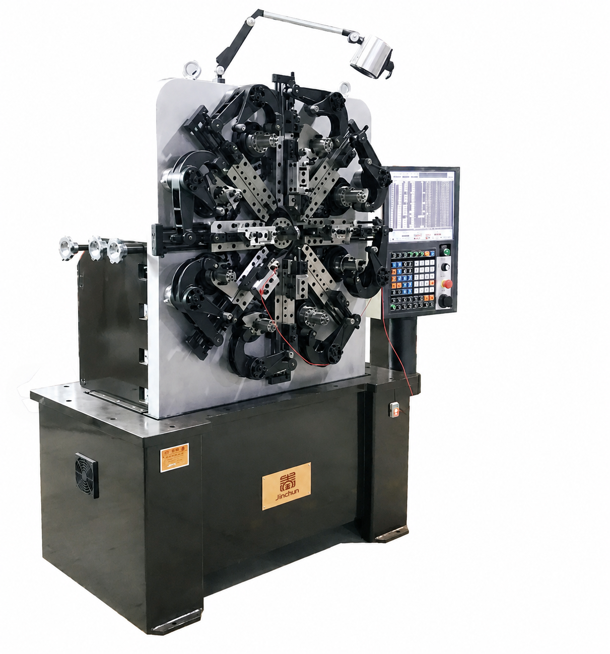 High-Precision 3~4 Axes CNC Versatile Spring Coiling Machine for Smart and Efficient Production 4