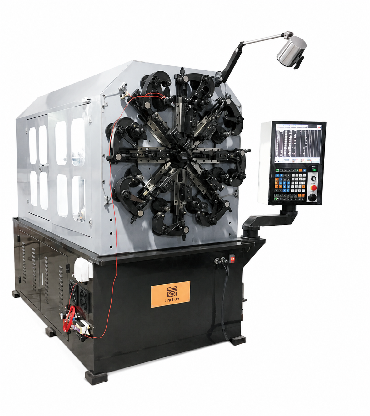 High-Precision Automatic Wire Forming Machine with Cam and 360° Wire Rotation 4