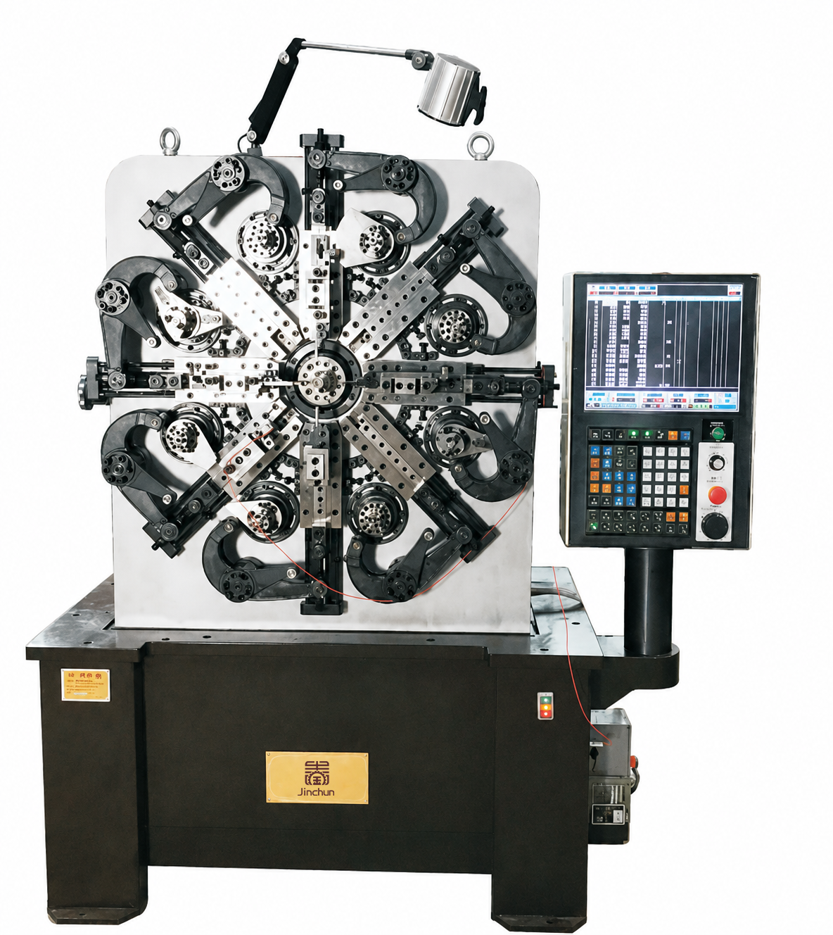 4-Axes CNC Versatile Spring Coiling Machine for High-Precision Wire Forming 4