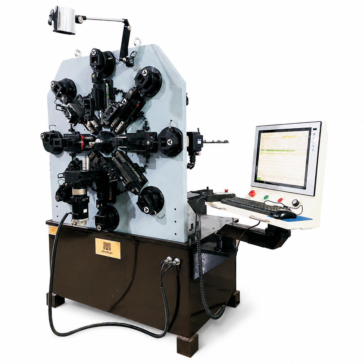 Machine de formage de ressorts sans came multi-axes pour la fabrication de précision 4