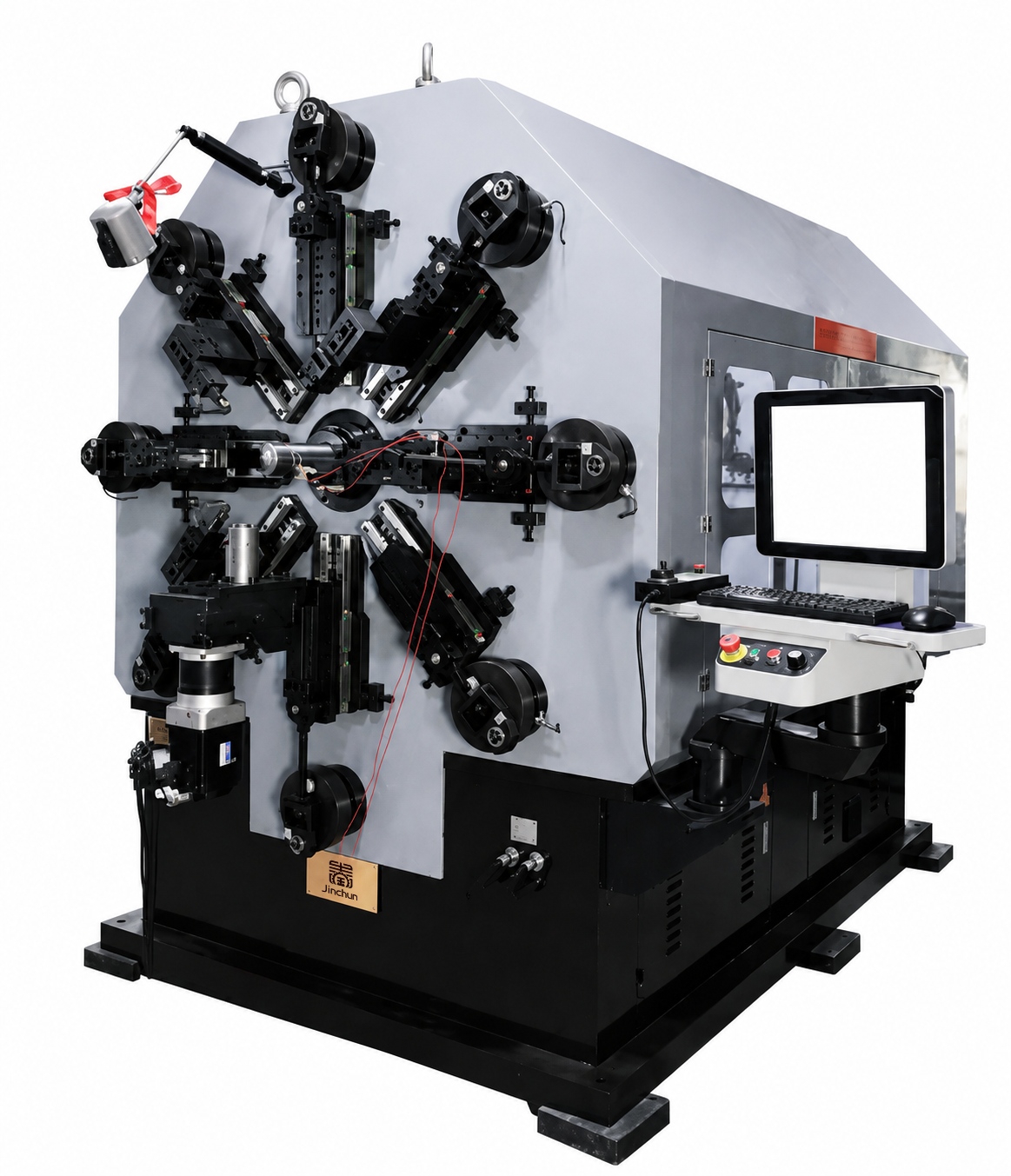 Camless Wire Forming Machine with Wire Rotation for Complex 3D Component Production 4