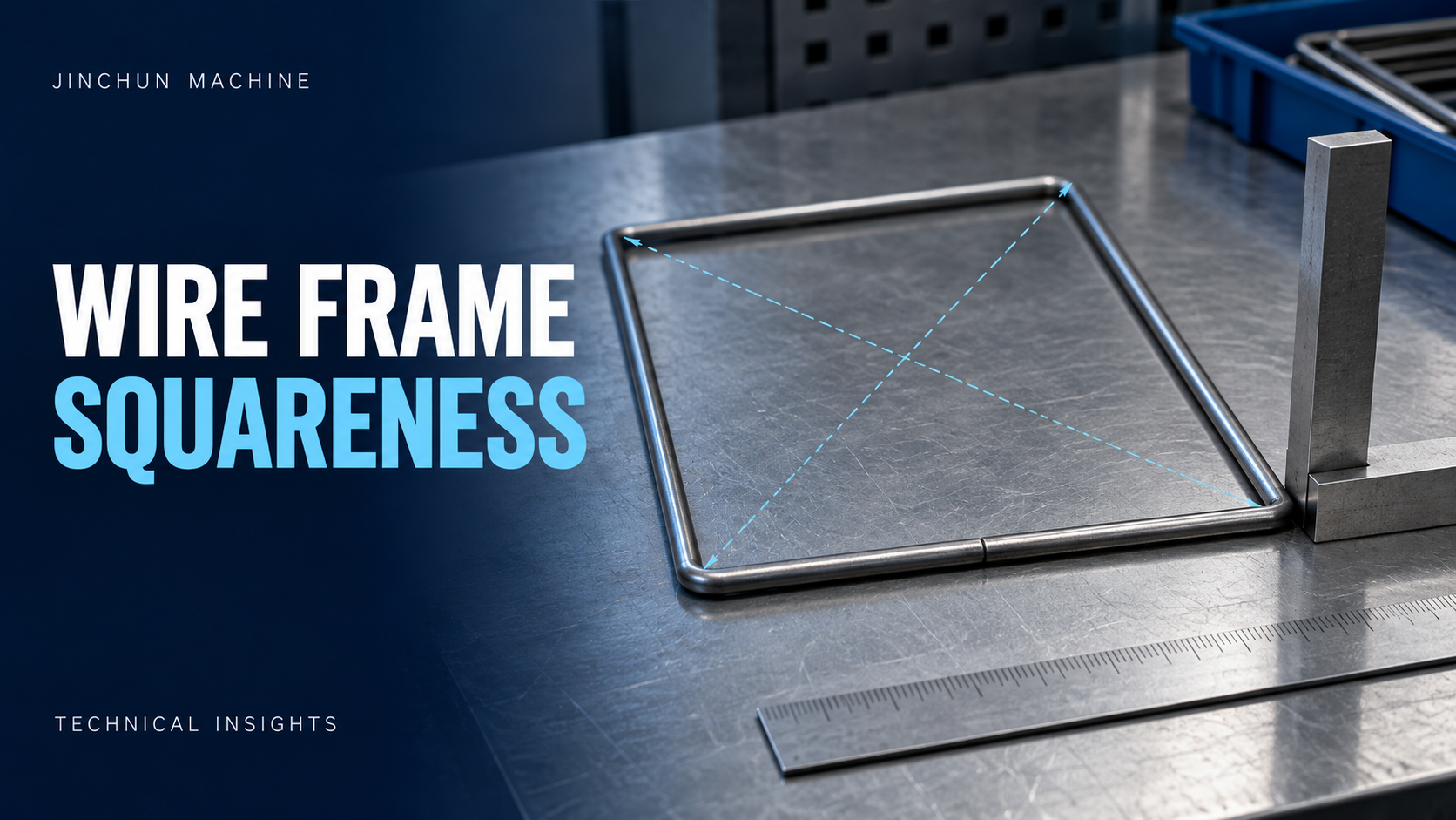 Control Squareness in Wire Frame Bending and Welding
