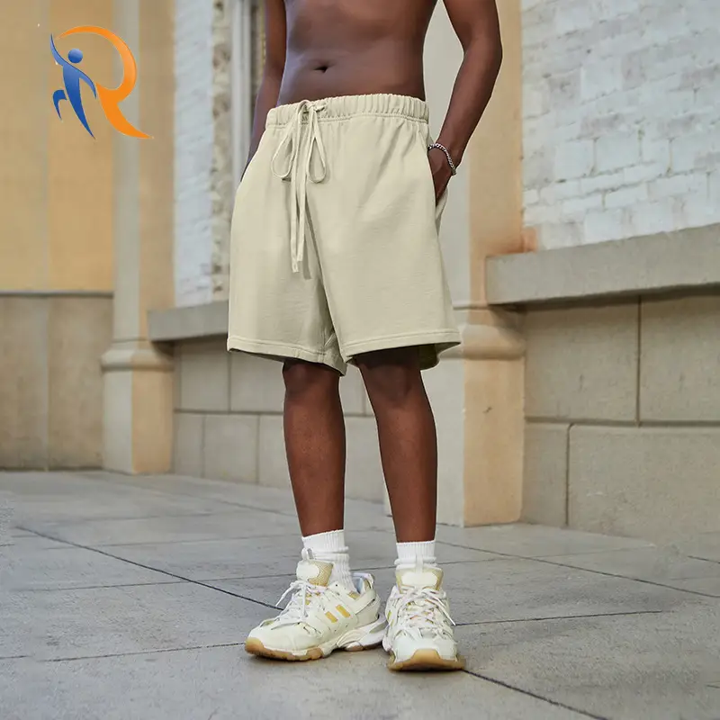 2024 Summer Customizable Logo Basic Shorts Street Loose Casual Shorts for Men 1
