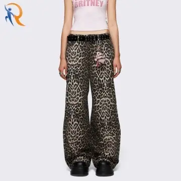 OVERSIZE STYLE TOP QUALITY LEOPARD BAGGY JEANS-1721790445493553 1