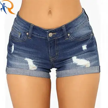 Womens Classic Blue Ultrashort Jeans All Matched Stylish White Clouds Sweet Dress Must Item 1