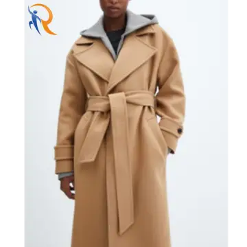 Top quality Maxi lapel Manteco wool coat 1