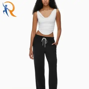 parfait top Soft shine jersey cowl neck top 1