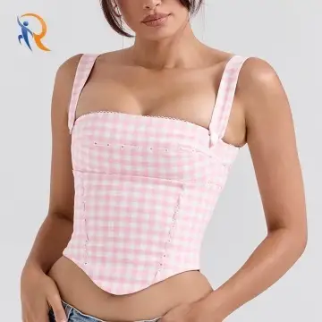 Strawberry Shortcake Gingham Corset 1