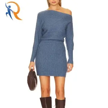 Lovely Mini Dress Pull-on styling Off shoulder styling 1