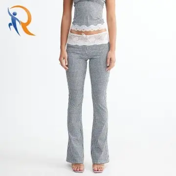 ON POINTE PANT BLACK CHECK 1