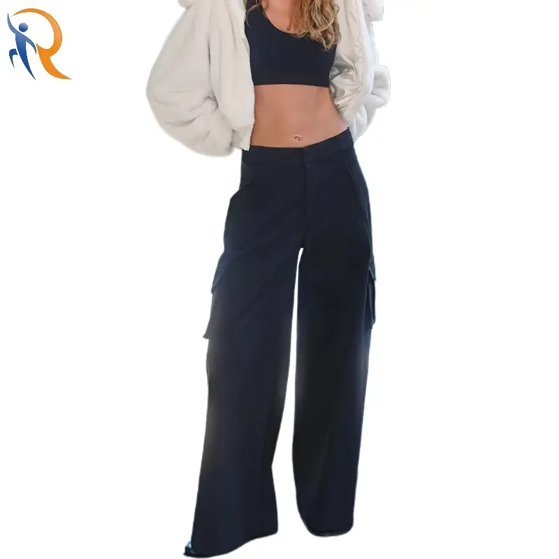 Wide Leg Streetwear Cargo Pants 1