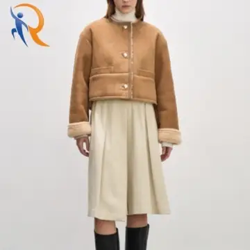 Lambskin Mustang Crop Jacket 1