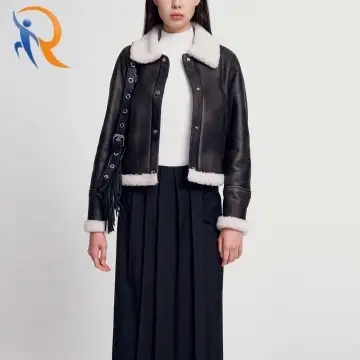 Sheepskin searing mustang jacket 1