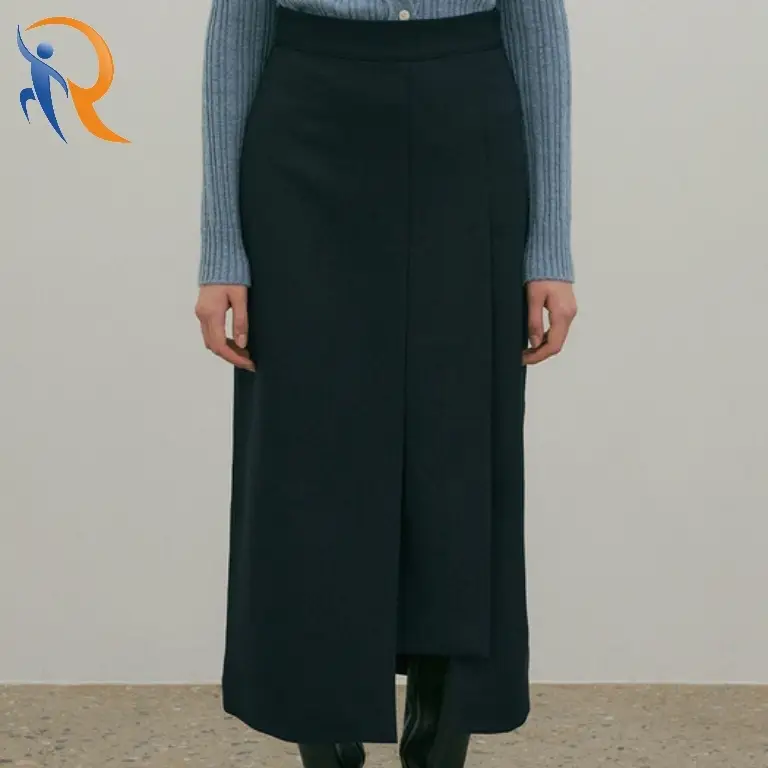 unbalance pleats skirt 1