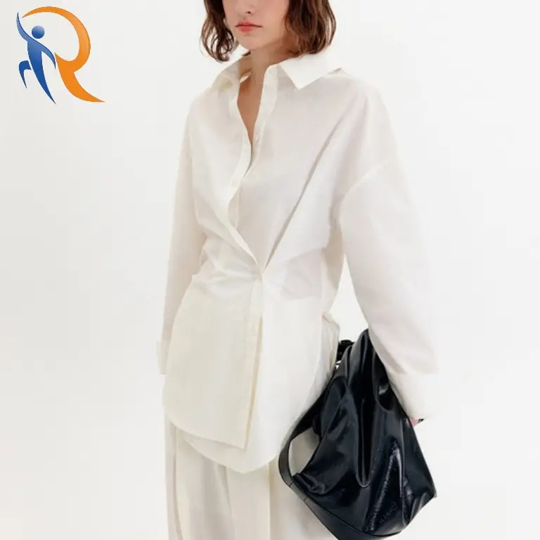 ELNE OVER FIT WRAP SHIRT 1