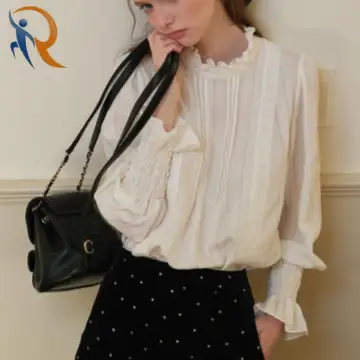 Palace Style Puff Sleeve Blouse 1