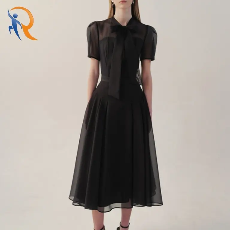 WILLOW Tuck detailed long flared skirt1 1