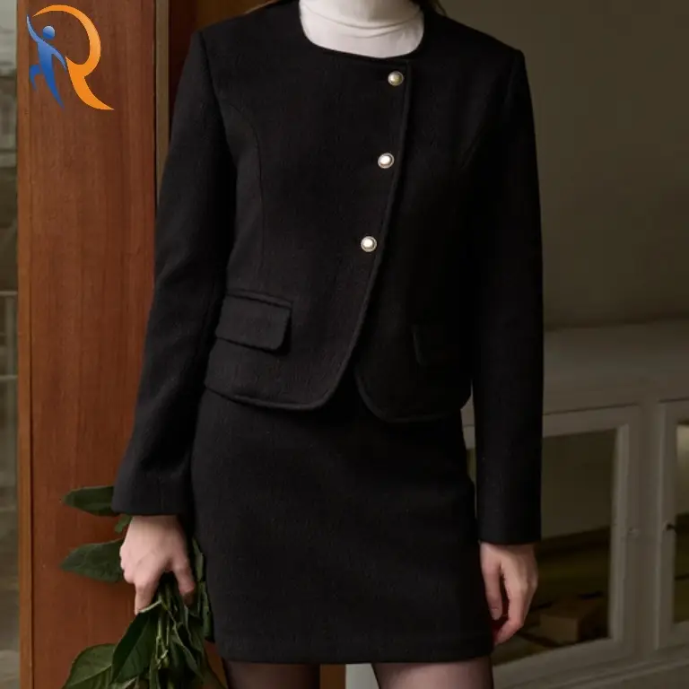CRIZ Button Wool Jacket 1