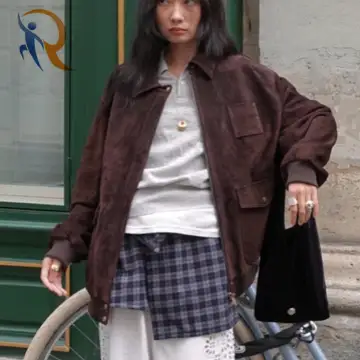 Tegel Suede Bomber Jacket 1
