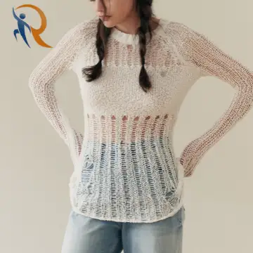 Damage Knit Top 1