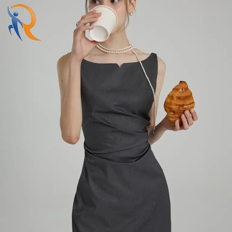 Diana Drape Sleeveless Dress 1