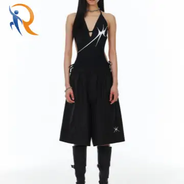 unisex wide-leg half pants 1