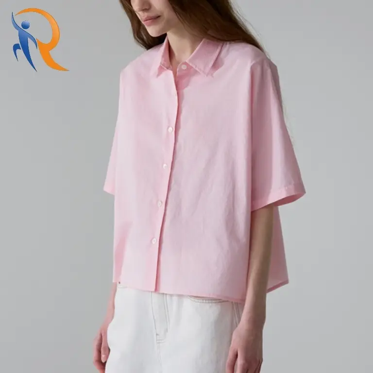 Cotton Cut Half Shirt 1