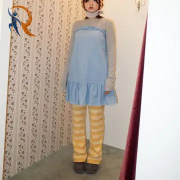Stripe Brushed Easy Knit Pants 1