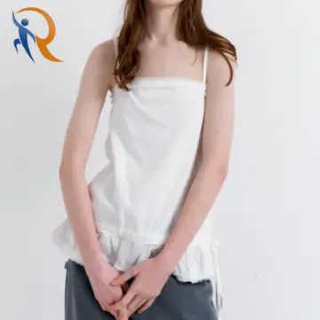 Frill Layered Sleeveless Tank Top 1