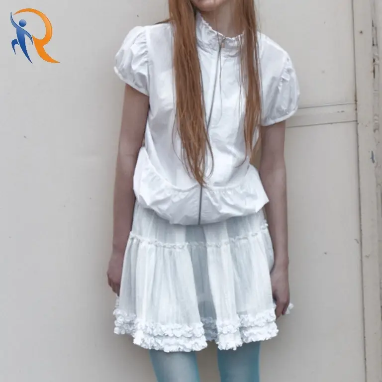 Shirring Puff Wind Jumper 1