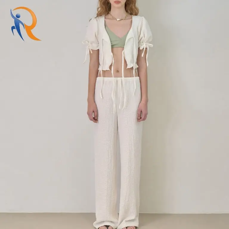 Air banding pants - Cream 1