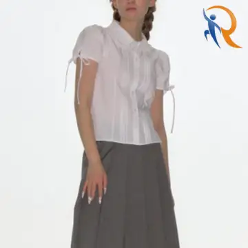 Lace Collar Blouse_White 1
