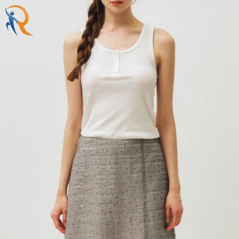 Every Day Henley Neck Sleeveless1 1