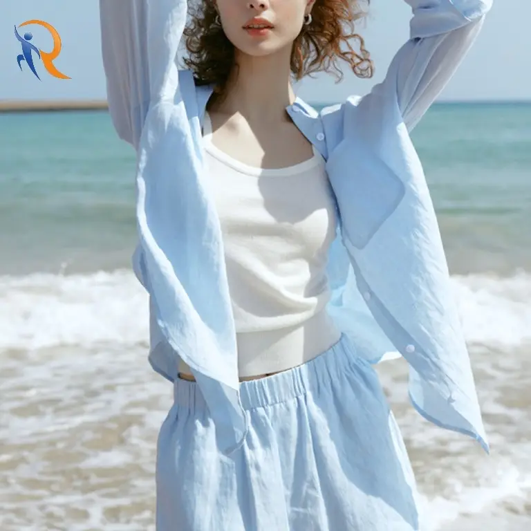 overfit linen shirt 1