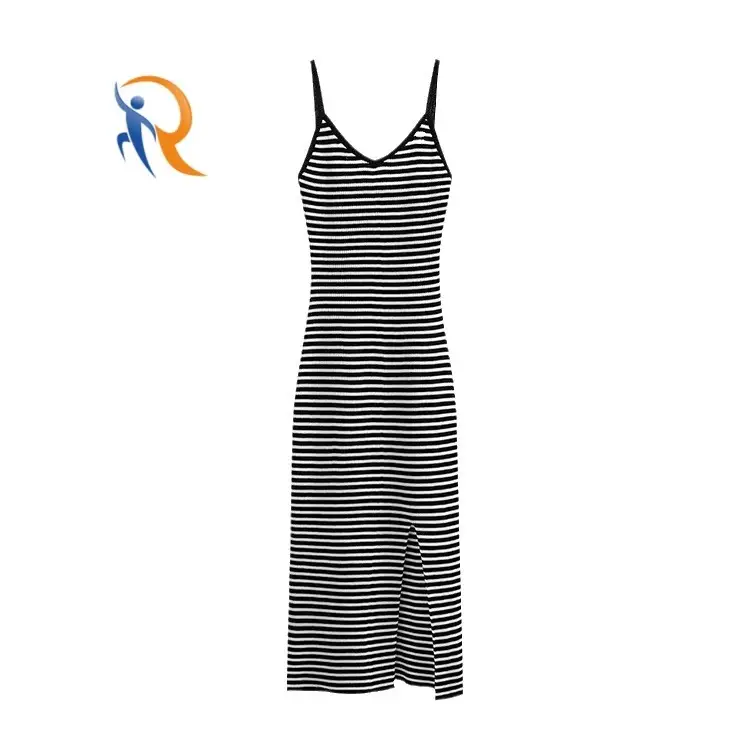 Womens Summer Striped Dress 1