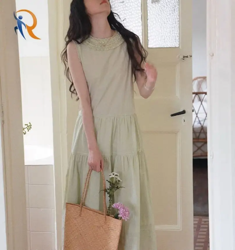 Women's Sleeveless Tank Mini Dress Casual Loose Summer Dresses 1