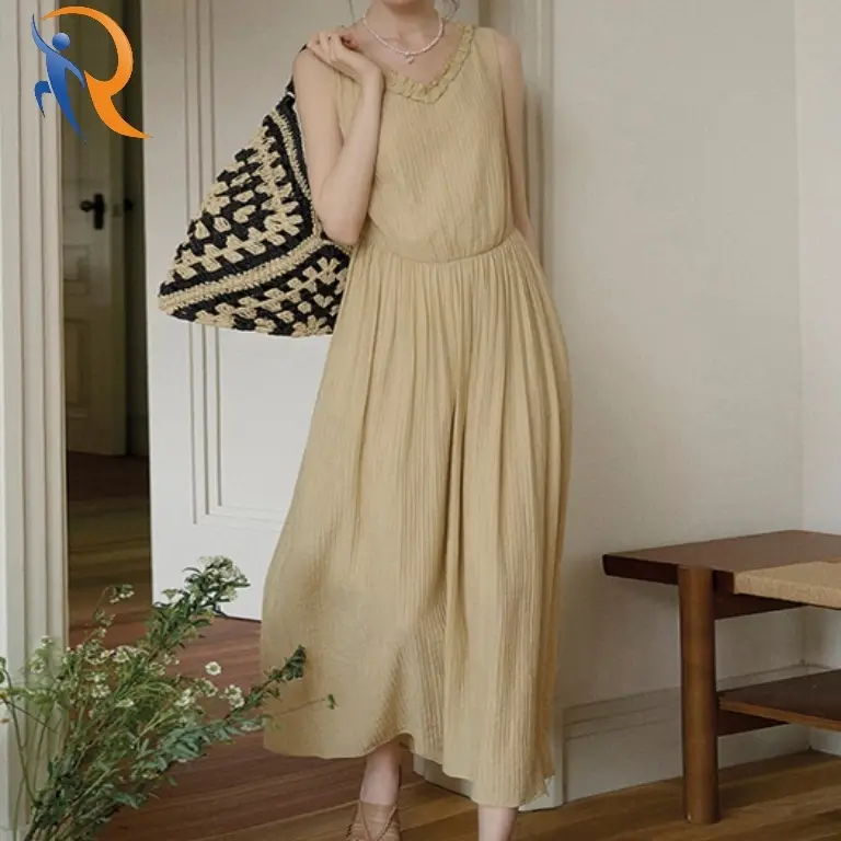 Tencel crepe texture dress 1