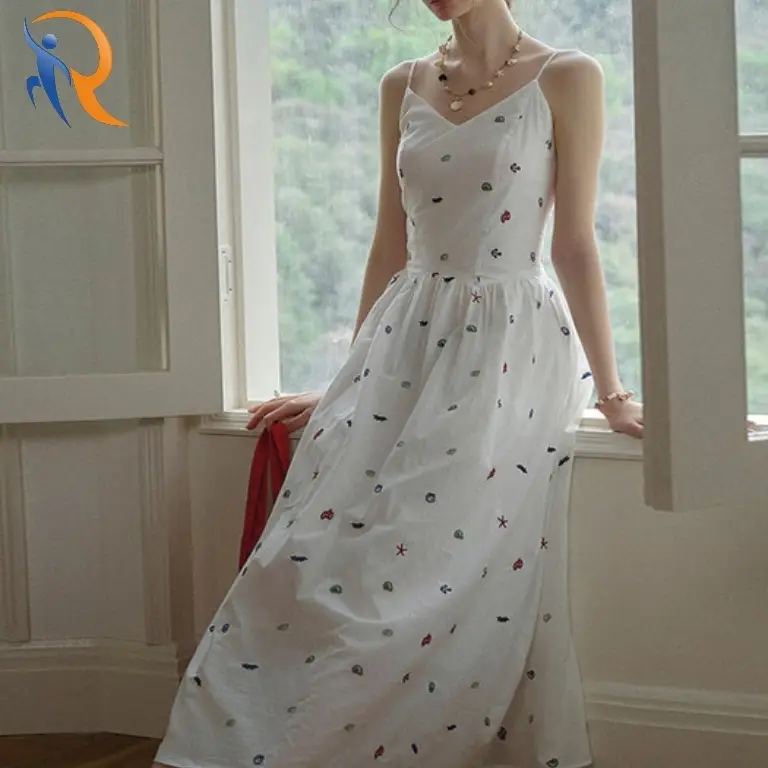 Thin resort slip dress 1