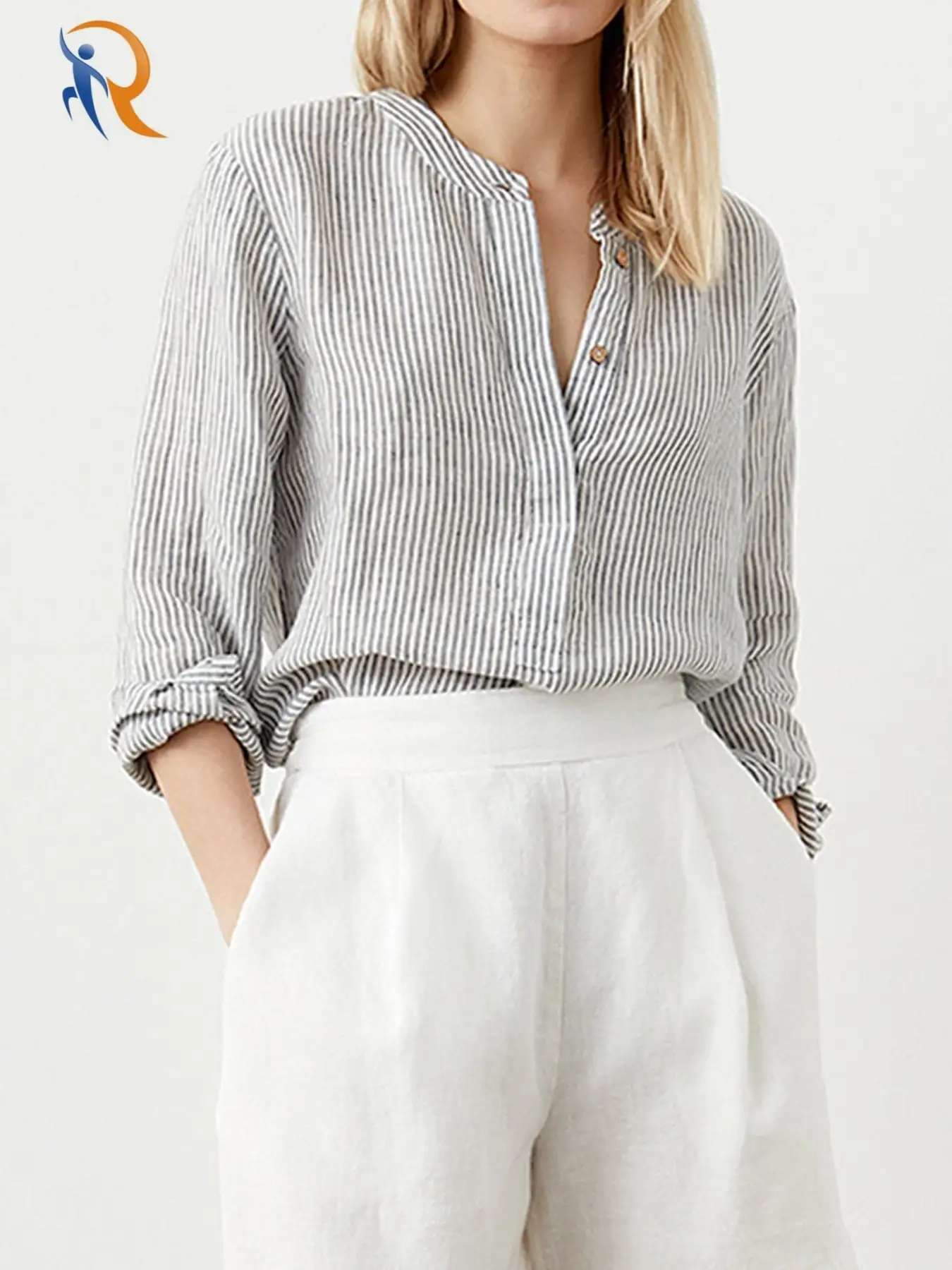 Horizontal Striped Shirt 1