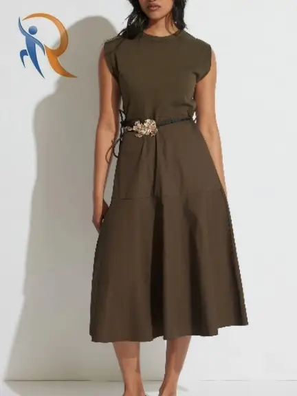 Eden Spliced Midi Dress 1