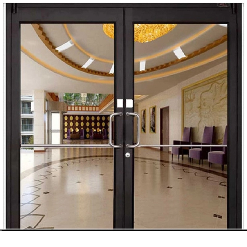 Porta de batente de alumínio 1,8 mm-2.0mm personalizada para construção, escritório e villa 1