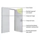High End Metal Doors Customization SUSHENG Brand 4