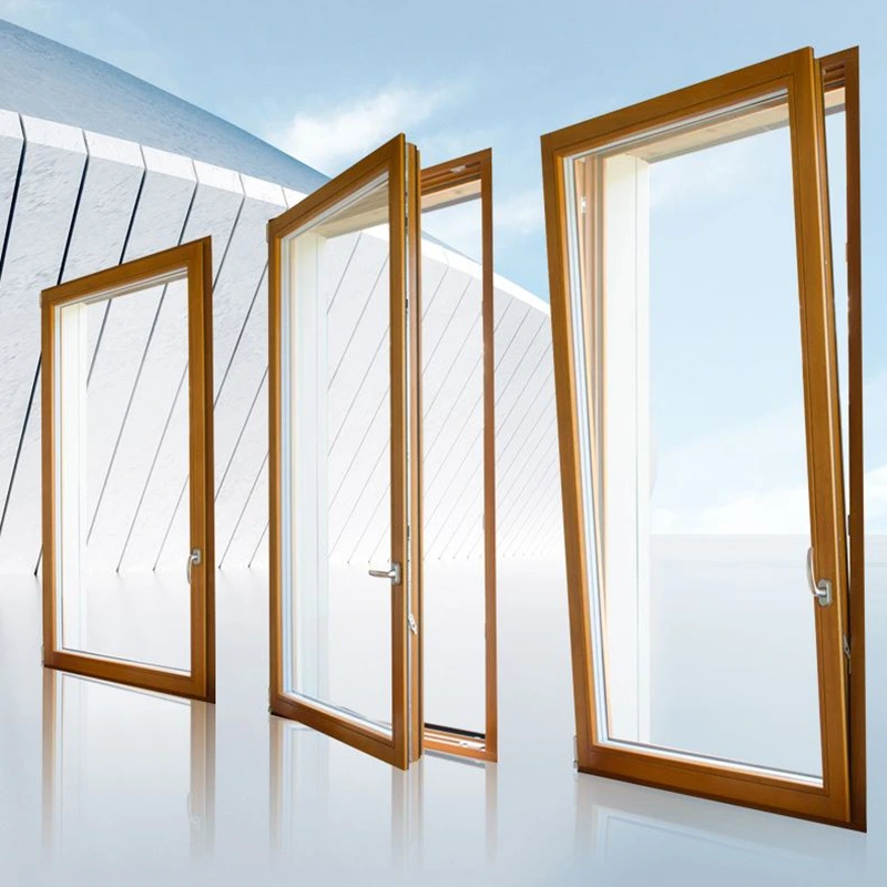 Aluminium glazen schuifraam naar binnen openend systeem 85SE 1