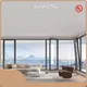 For Study Room Residential Aluminium Windows and Doors 75mm by SUSHENG 1