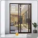 Grey Upvc Windows and Doors Bulk Buy Customization SUSHENG 1